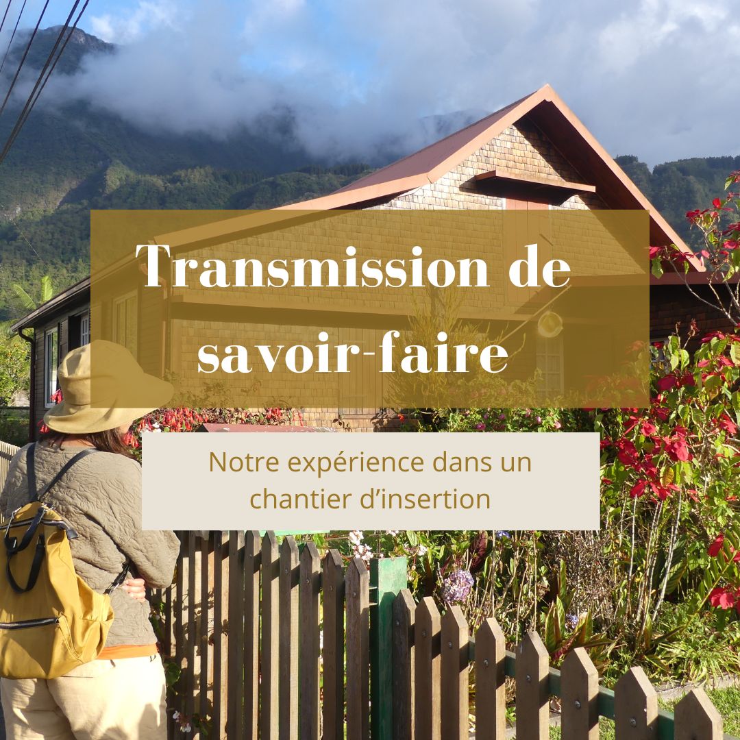 Transmission du savoir-faire traditionnel à La Réunion 83